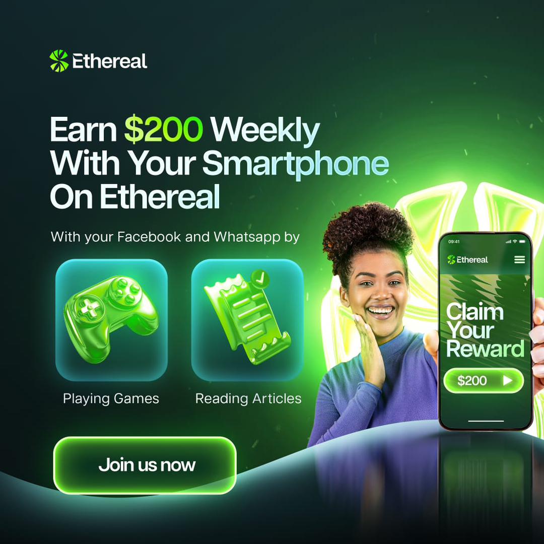 Weekly earnings with Ethereal