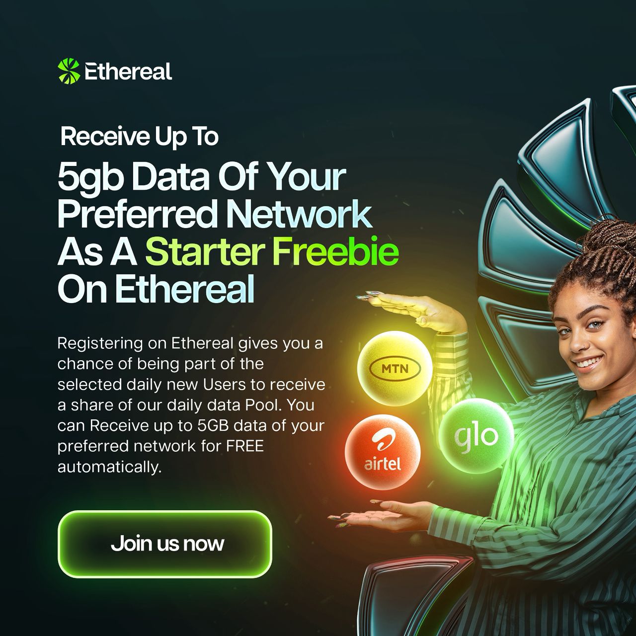 INSTANT DATA BONUS AFTER REGISTRATION